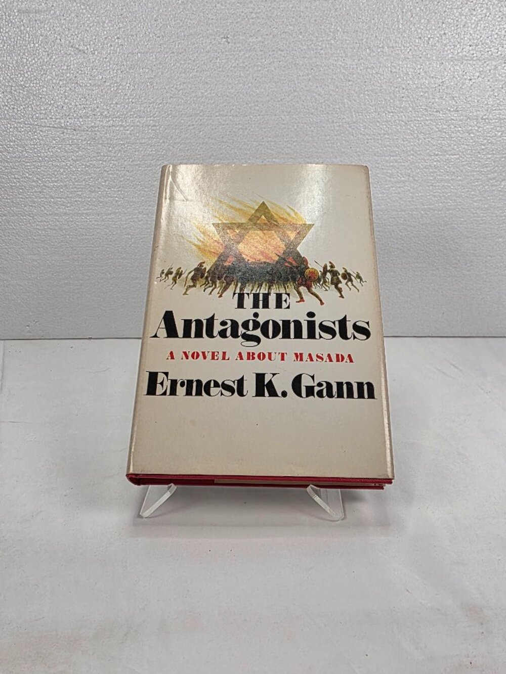 Vintage “The Antagonists” Hardcover  Historical Fiction Masada Novel